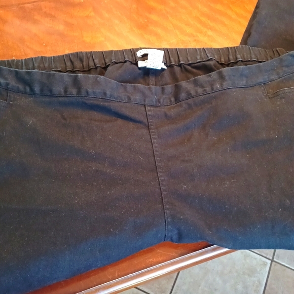 Catherines Essential Flat Front Pant - Picture 3 of 3